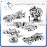 Piece Fun 3D Metal Puzzle Marvel the Avenger Super Hero BATMAN V SUPERMAN BATMOBILE BAT-SIGNAL Adult DIY Model Educational Toy thumbnail-1