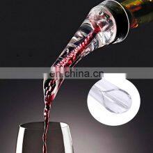 High Productivity Latest Slow Brand Logo Luxury Custom Aerator Plastic Wine Pourer thumbnail-3