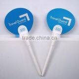 pen fan with custom print, customized fan with pen for promotional gifts shenzhen