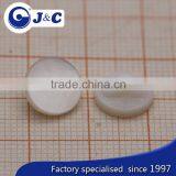 2 Holes River Shell White Colour Buttons With Engrave Logo thumbnail-2