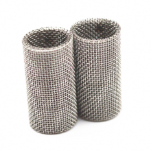 50 100 150 200 300 500 Micron 304 Stainless Steel Woven Wire Mesh Screen Cylinder Filter Tube