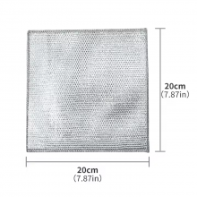 Silver Wire Dish Washing Rag Multipurpose Non-Scratch Cleaning Cloths for Kitchen Use thumbnail-2