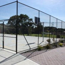 Galvanized 3.0mm 75x100mm 1800x2100mm Temporary Fence for Basketball Courts in Australia thumbnail-3