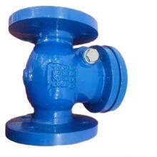 DIN PN16 Duction Cast Iron Body Flang Swing Non Return Check Valve thumbnail-2