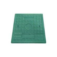 Lubao Square Manhole Covers Made of Composite Resin Material, Manufacturer for Park Inspection Wells 300*400, Green and Environment-friendly for Gardens thumbnail-5