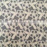 Whole Sale Lace Accessory Mesh Fabric Polyester Embroidery Full Lace for Garment thumbnail-3