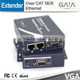 300m VGA Extender With Audio VGA UTP Extender 1x1 With Audio Over Cat5/6 up to 300M With Power Supply