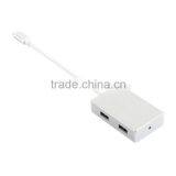 Universal Travel Aluminum USB 3.1 Type-c Male Adapter With 4 Port Hub thumbnail-5