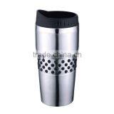 Stainless Steel Double Wall 16oz Travel Mugs With Handle thumbnail-3