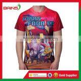 Custom Sublimation 3d Design T-shirts&100 Polyester t Shirts Made in China thumbnail-1