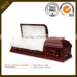 MALE EASTHER CHERRY BATESVILLE Quality Wood Coffin American Wood Casket thumbnail-1