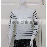 Simple Knitting Wear Women Cotton Spring Sweater Pullover thumbnail-1