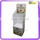 Retail Candy Promotion Cardboard Display Dump Bin Stand