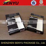 Cinema Series, High-quality Polarizer Filter Paper Packaging Box With Clear PVC Window