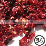 new crops,dried red bell pepper granules