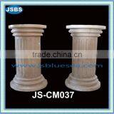 Carved Stone Round Pillar Base