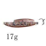 Chentilly Spoon Lure 17g Metal Fish Blade Fishing Bait for Saltwater and Freshwater Bass Fishing