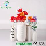 2016 Wholesale Multicolor Latex Artificial PU Flowers Poppie Real Touch Bouquet Wedding Bridal Decor Display Flower thumbnail-3