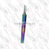 Eyelash Extension Tool.easy Use Eyelash Tweezers Multi Color Tweezers