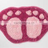 Foot Shape Bath Tufted Mat/carpet thumbnail-2