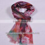 2013 Digital Print Wool Scarf, New Scarf 2013 thumbnail-3