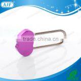 AJF New Arrival Aluminium Color Heart Shaped Beautiful Love Hanging Lock Supplier's Choice