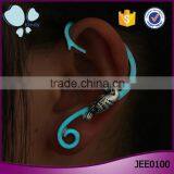 Fashion Woodpecker Charm Ear Cuff Fancy Design Earring With a Bird thumbnail-1