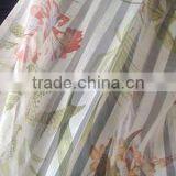 Polyester Voile Print Curtain Fabric