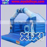 2016 Popular Frozen Theme Inflatable Bouncer, Inflatable Bouncy Castle for Kids thumbnail-2