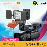 China Supplier LED-5010A 6 Led Bulbs Led Video Lamp for Canon Dslr 7D Mark II thumbnail-2