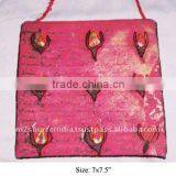 Beaded Purse, Fancy Ladies Purse, Designer Purse thumbnail-1