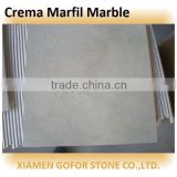 crema marfil marble tile