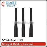Straight Rubber Antenna SW433-ZT100 for Wireless Transceiver RF Module 433MHz Straight Rod Antenna 433MHz Rubber Antenna 433 thumbnail-1