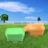 Food Grade 7L Square Plastic Pail Bucket Water Drums thumbnail-3