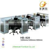 Beauty Salon F-shape 120 Degree 2 Person Workstation thumbnail-2