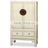 Ancient Chinese Wooden Cabinet,solid Wood Ming Style Wardrobe With Two Door Two Drawers thumbnail-1