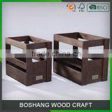 Vintage Wooden Storage Crate With Lids thumbnail-5