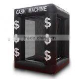 Inflatable Grabbing Money Cash Machine Cube Booth Quality Choice thumbnail-3