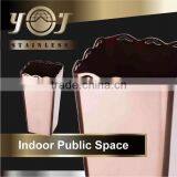 Flower Vase Decoration Stainless Steel Wedding Centerpiece Vase