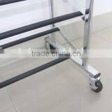 Practical 10 Tiers Shoe Display Rack Anti-slip Moveable Shoes Shelf thumbnail-4