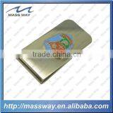 Promotional Gold Plated Brass Custom Metal Money Clip Holder