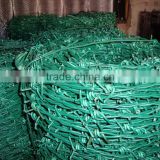 PVC coated barbed wire mesh/razor barbed wire mesh