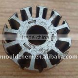 high speed laminated rotor for electronic motor