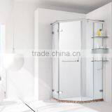Foshan Manufacturer Selling Simple Complete Glass Shower Room With ABS Tray thumbnail-2