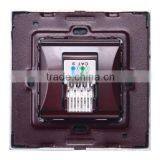 New Crystal and PC Material 1 Gang TEL Wall Socket thumbnail-3