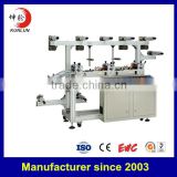 kl- -hot sale three position precision lamination and exhaust machine with conveyor belt feeding system