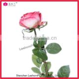 Real Touch decorative silk single stem home Party fty artificial rose
