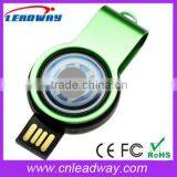 Epoxy Logo Swivel Plastic USB Flash Drive, 8GB Shinning Light New Design USB Flash Memory thumbnail-3