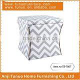Ottoman,Living Room Use,For Child,with Copper Nails,movable Lid,TB-7807