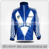 Mens Dri Fit Cotton Blank Custom Baseball Jacket thumbnail-6